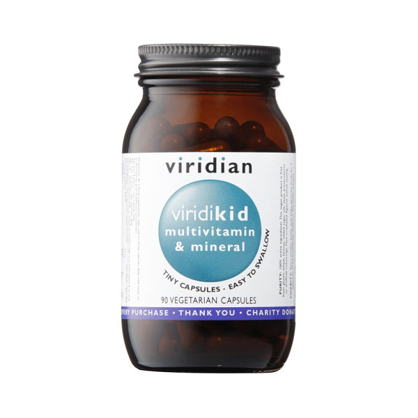 Για Παιδιά, Βιταμίνες & Μέταλλα | Viridikid Multivitamin & Mineral Formula | 90 nini-caps