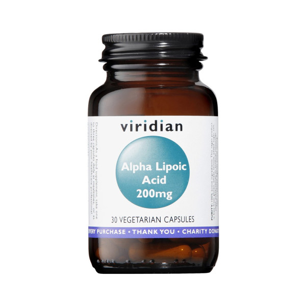 Alpha Lipoic Acid | 200mg 30caps