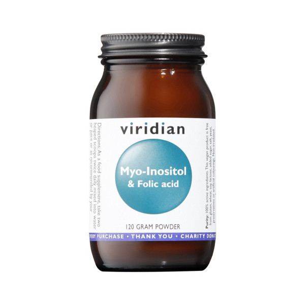 Μυο ινοσιτόλη και φυλλικό οξύ | Myo-Inositol and Folic acid powder|120g