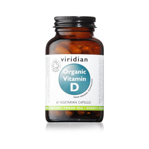 Οργανική Βιταμίνη D2 | Organic Vitamin D2 | 400IU | 60caps