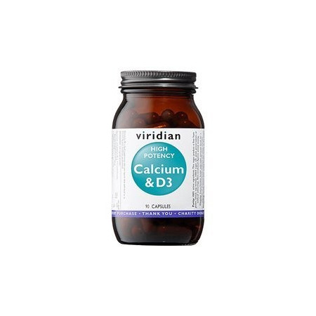 Υψηλή ισχύς ασβέστιο και βιταμίνη D3 | High Potency Calcium & Vitamin D3 | 90 caps