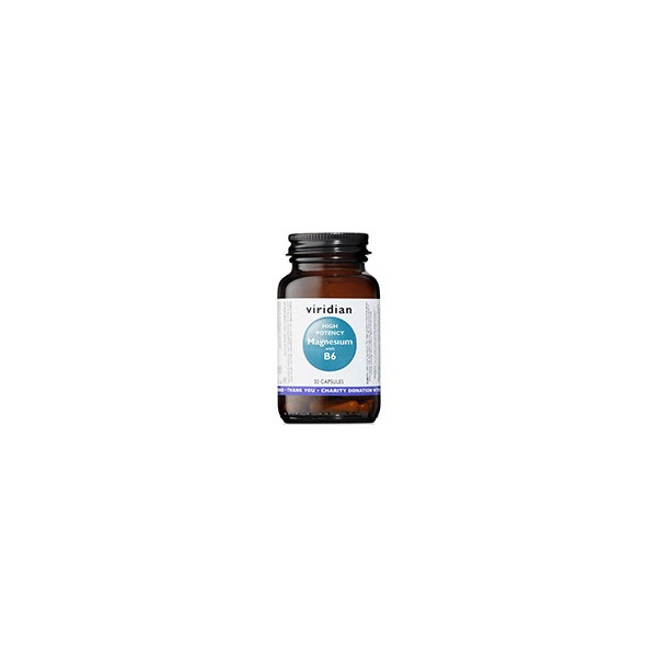 Υψηλής Ισχύς Μαγνήσιο & Βιτ. 6 | High Potency Magnesium with B6 | 30 caps