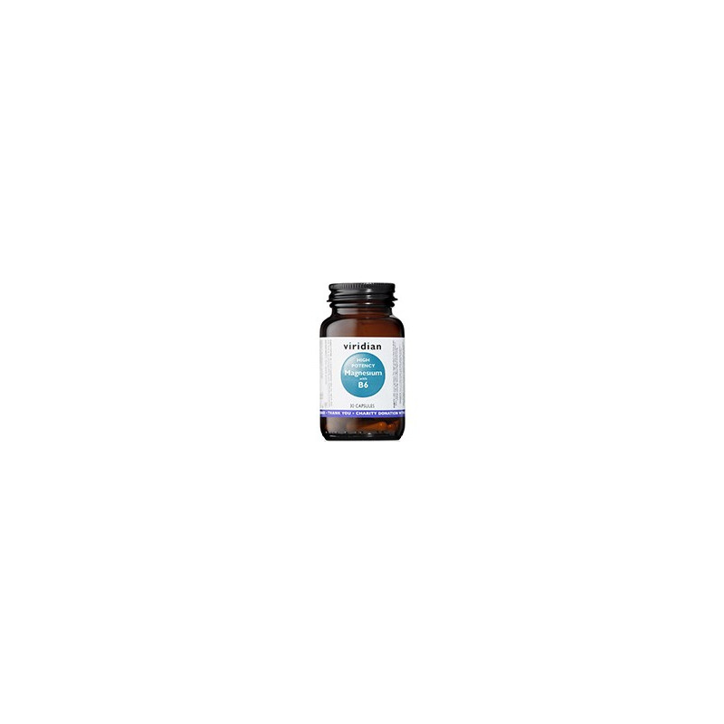 Υψηλής Ισχύς Μαγνήσιο & Βιτ. 6 | High Potency Magnesium with B6 | 30 caps