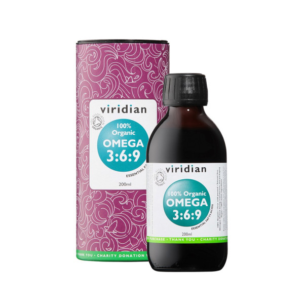 100% Βιολογικό Λάδι με Ωμέγα 3:6:9 λιπαρά οξέα | 100% Organic Omega 3:6:9 Oil | 200ml