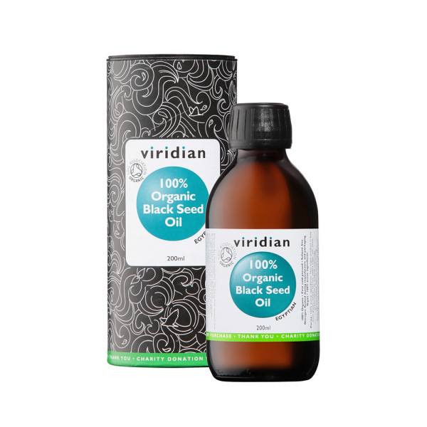 100% Οργανικό Λάδι από Μαύρο Κύμινο | 100% Organic Black Seed Oil | 200ml