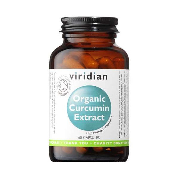 Οργανικό Εκχύλισμα Κουρκουμίνης | Organic Curcumin Extract | 60 caps
