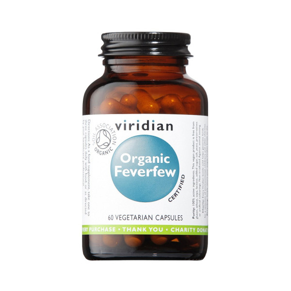 Βιολογικό Χρυσάνθεμο το Παρθένιο | Organic Feverfew | 400mg 60caps