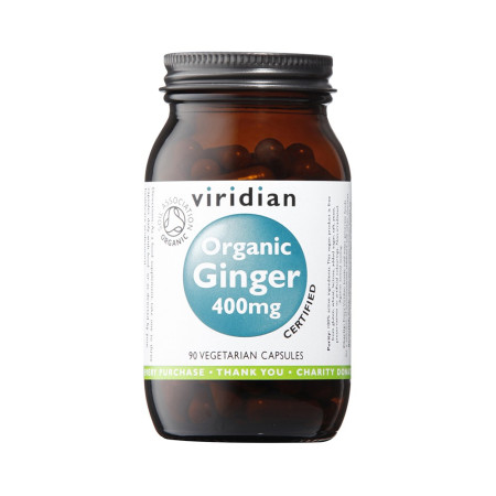 Βιολογικό Tζίντζερ | Organic Ginger root | 400mg | 90caps