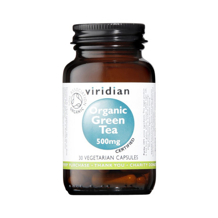 Βιολογικό Πράσινο Τσάι | Organic Green Tea | 500mg | 30caps
