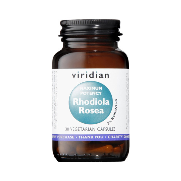 Μέγιστης δραστικότητας Ροντιόλα | Maximum Potency Rhodiola | 30caps