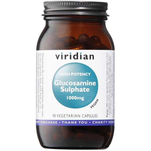 Υψηλής Συγκ/σης Γλυκοζαμίνη | High Potency Glucosamine Sulphate | 1000mg | 90caps