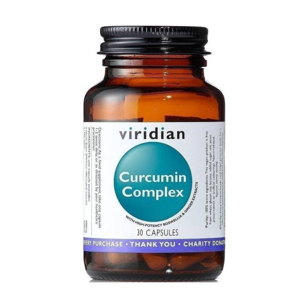 Υψηλή Ισχύς Σύμπλεγμα Κουρκουμίνης | High Potency Curcumin Complex | 30 caps