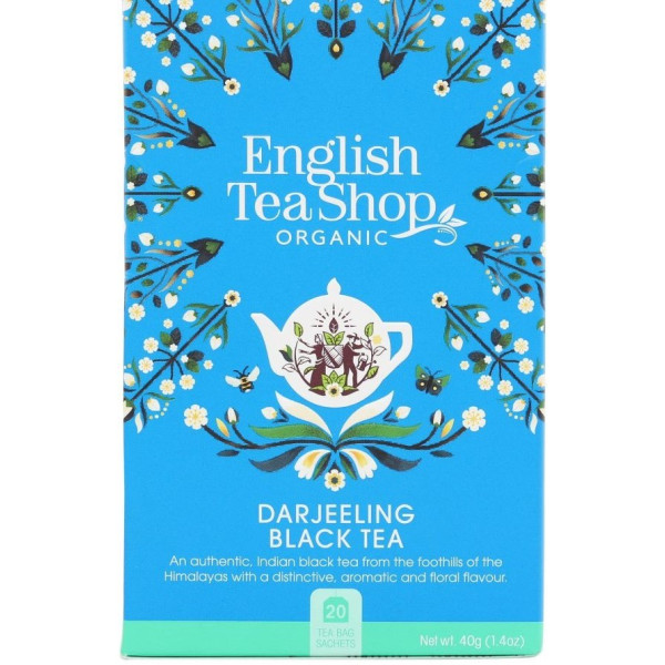 Οργανικό Μαύρο Τσάι Darjeeling | 20 φακ.