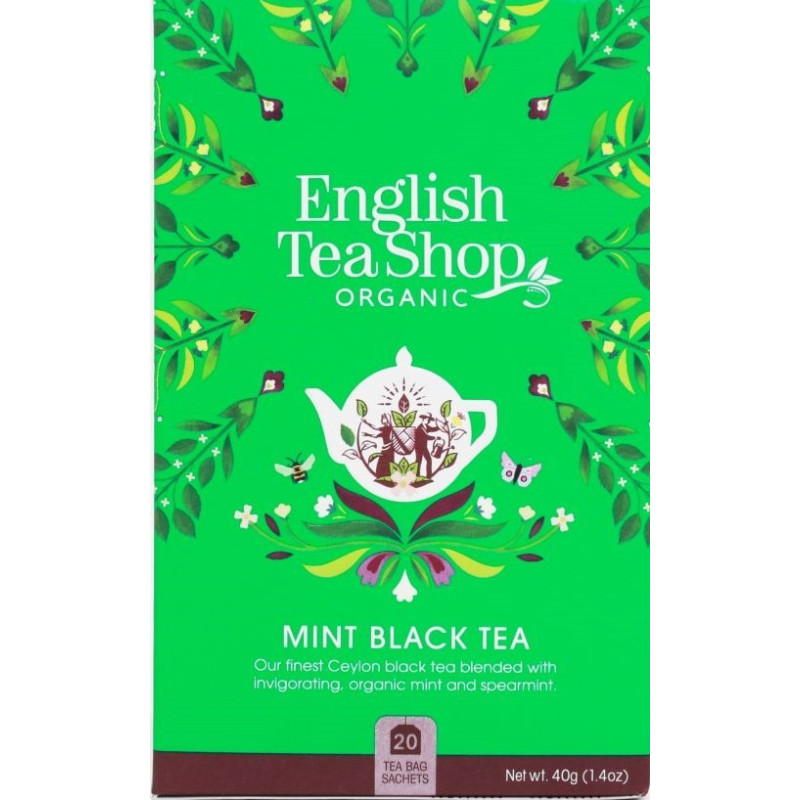 Οργανικό Μαύρο Τσάι με Μέντα | Org. Mint Black Tea