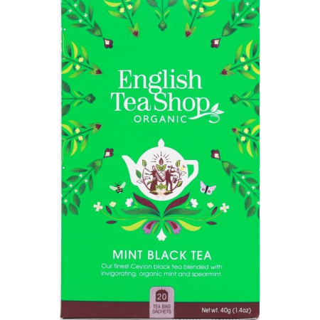 Μαύρο Τσάι με Μέντα | Org. Mint Black Tea | 20 φακ.