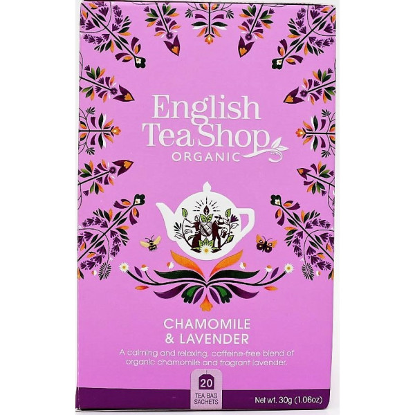 Χαμομήλι & Λεβάντα | Org. Chamomile Lavender | 20 φακ.