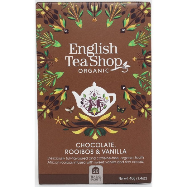 Ρόιμπος, Σοκολάτα & Βανίλια | Org. Rooibois Chocolate Vanilla