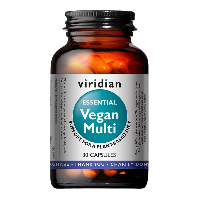Πολυβιταμινούχο για Βέγκαν | Essential Vegan Multivitamin | 30 καψ.