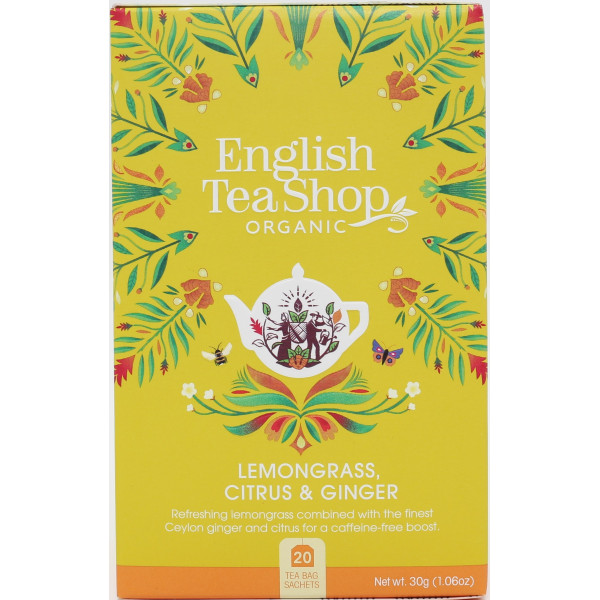 Λεμονόχορτο, Τζίντζερ & Κιτροειδή | Org. Lemongrass, Ginger and Citrus Fruits