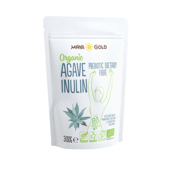 Βιολογική Ινουλίνη Αγαυής | Organic Agave Inulin | 300gr