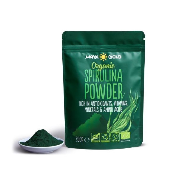 Βιολογική Σπιρουλίνα Σκόνη | Spirulina Organic Powder | 250γρ