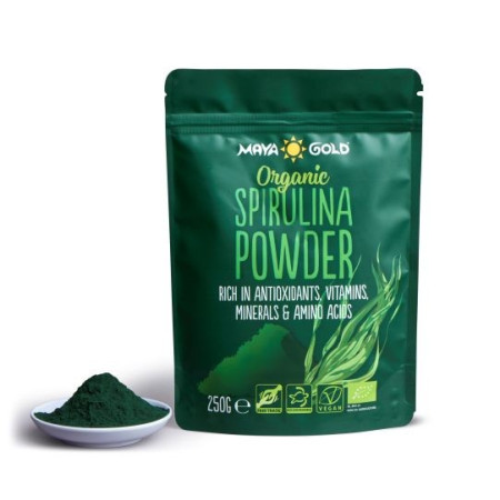 Βιολογική Σπιρουλίνα Σκόνη | Spirulina Organic Powder | 250γρ