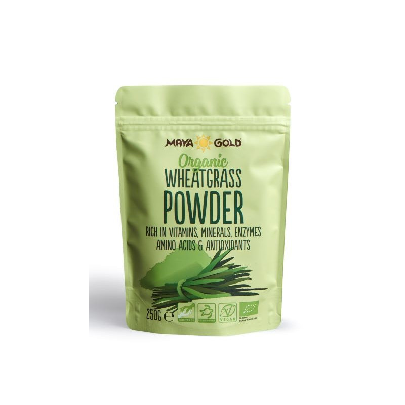 Βιολογική Σκόνη Σιταρόχορτου | Wheatgrass Organic Powder | 250gr