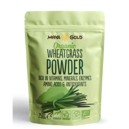 Βιολογική Σκόνη Σιταρόχορτου | Wheatgrass Organic Powder | 250gr