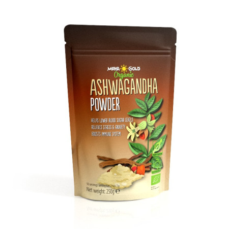 Βιολογική Σκόνη Ασβαγκάντα | Ashwagandha Organic Powder | 250gr