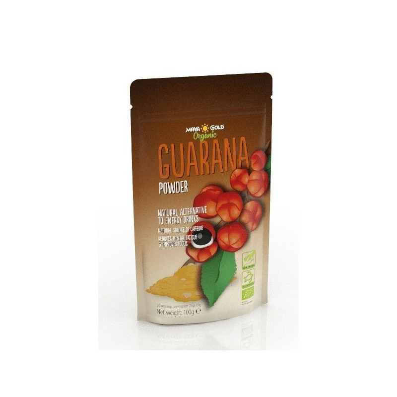 Βιολογική Σκόνη Γκουαρανά | Guarana Organic Powder | 100gr
