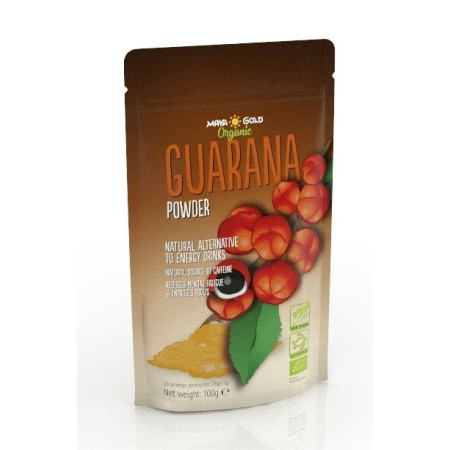 Βιολογική Σκόνη Γκουαρανά | Guarana Organic Powder | 100gr