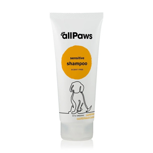 Ήπιο Σαμπουάν για Σκύλους - Χωρίς άρωμα | Allpaws Sensitive Dog Shampoo – Scent Free | 200ml