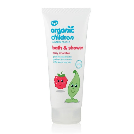 Παιδικό Αφροντούζ, Σμούθι Μούρων | Organic Children Bath & Shower - Berry Smoothie | 200ml