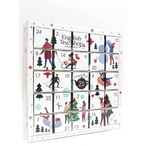 Παζλ Χριστουγένων | White Ornaments Advent Calendar Puzzle | 25τεμ