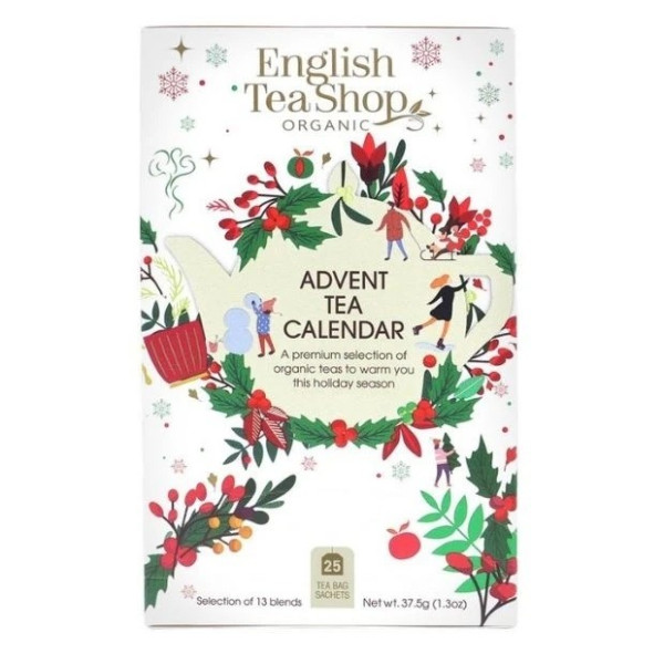 Συλλογή Τσαγιών | White Advent Calendar - 25ct Sachets | 25 φακελάκια