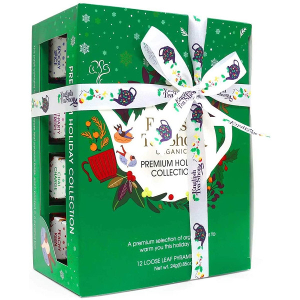 Συλλογή Χριστουγέννων | Organic Holiday Green Prism - 12ct Pyramid | 12 πυραμίδες.