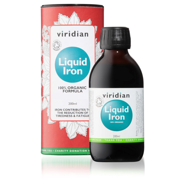 Οργανικός Υγρός Σίδηρος | Organic Liquid Iron 200ml