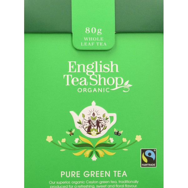 Κουτί με Πράσινο Τσάι | Org FT. Pure Green Tea Loose leaf tea | 80gr