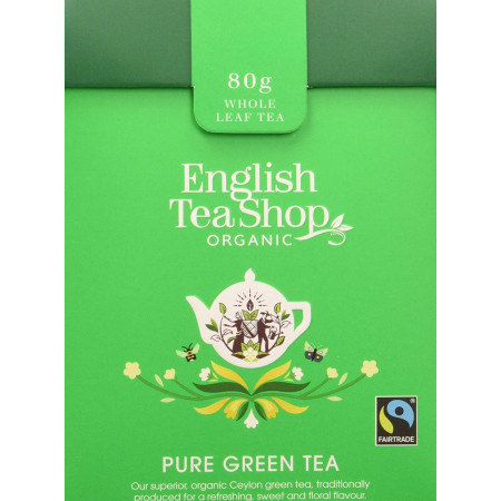 Κουτί με Πράσινο Τσάι | Org FT. Pure Green Tea Loose leaf tea | 80gr