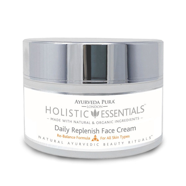 Daily Replenish Face Cream: Re-Balance Formula - TRIDOSHIC (organic)
