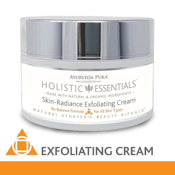 Απολεπιστική Κρέμα | Skin Radiance Exfoliating Cream - Re-Balance Formula | Tridoshic | 50ml Organic