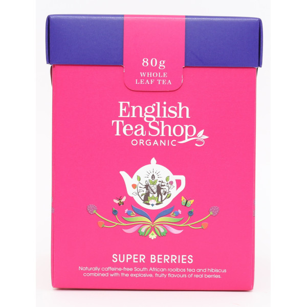 Κουτί με Μίξη Σούπερ Μούρων Χύμα Τσάι| Org. Superberries Loose Leaf Tea | 80gr