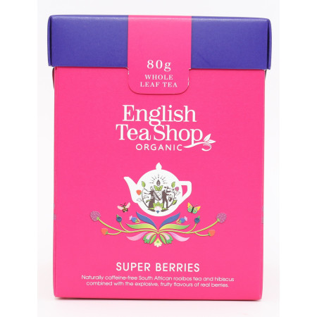 Κουτί με Μίξη Σούπερ Μούρων Χύμα Τσάι| Org. Superberries Loose Leaf Tea | 80gr