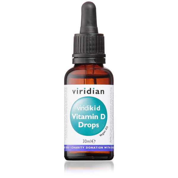 Παιδική Βιτ. D3 | Viridikid Liquid Vitamin D3 Drops | 400IU | 30ml
