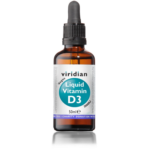 Βιταμίνη D3 σε Σταγόνες | Liquid Vitamin D3 | 2000iu | 50ml