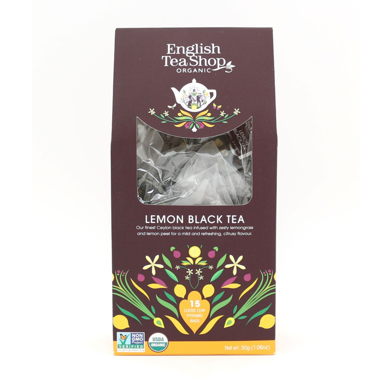 Μαύρο Τσάι & Λεμόνι | Lemon Black Tea | 15 pyramids
