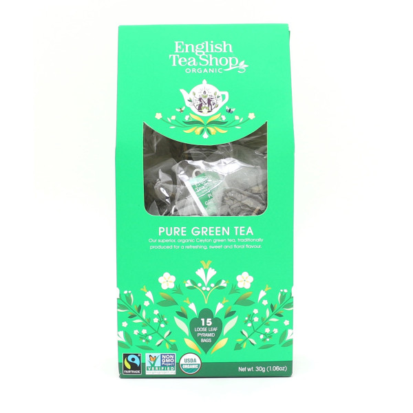 Αγνό Πράσινο Τσάι | Org FT. Pure Green Tea | 15 pyramids