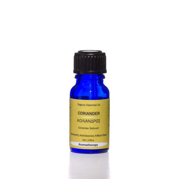 Βιολογικό Αιθέριο Έλαιο Κόλιανδρου | Coriander Essential Oil Org. | 10ml