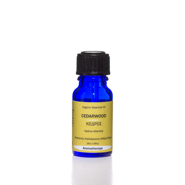 Βιολογικό Αιθέριο Έλαιο Κέδρος | Cedar wood Essential Oil Org. | 10ml