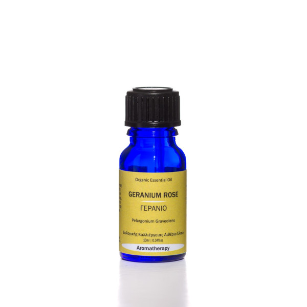 Βιολογικό Αιθέριο Έλαιο Γεράνιο | Geranium Essential Oil Org. | 10ml